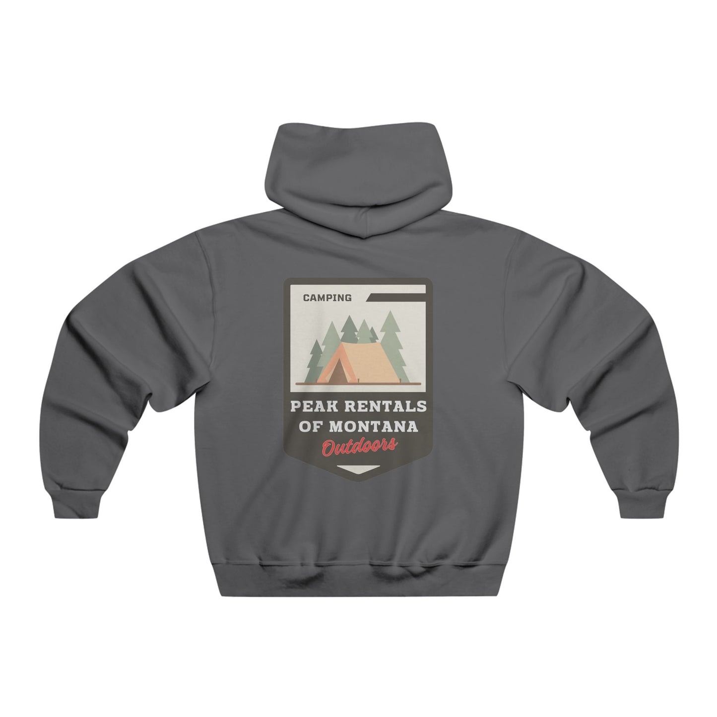 Tent Camping Badge Hoodie