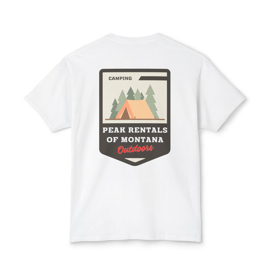 Tent Camping Badge T-shirt